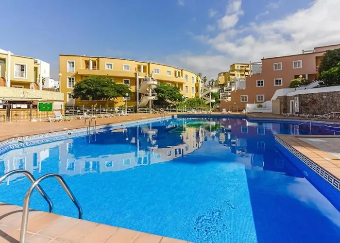 Sunshine By The Ocean 1br By Aqua Vista Tenerife * Адехе